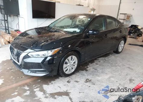 2021 Nissan Sentra S Xtronic Cvt z USA, uszkodzony, nr VIN 3N1AB8BV3MY227333